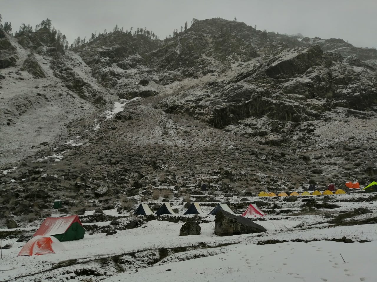 har ki dun trek campsite