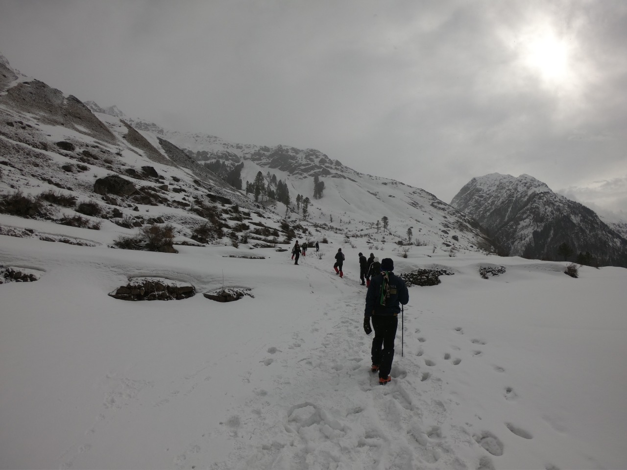 har ki dun winter trek route