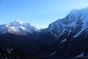 nanda ghunti and trishul mountian view from roopkund trek